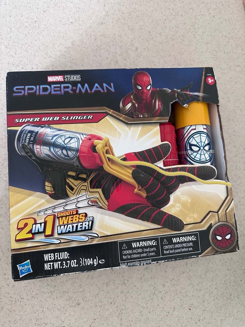 Hasbro Marvel Spider-Man Super Web Slinger 2-in-1 Role-Play Toy